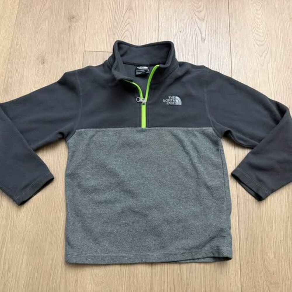 The North Face Boys Glacier 1/4 Zip Fleece size Small 7/8